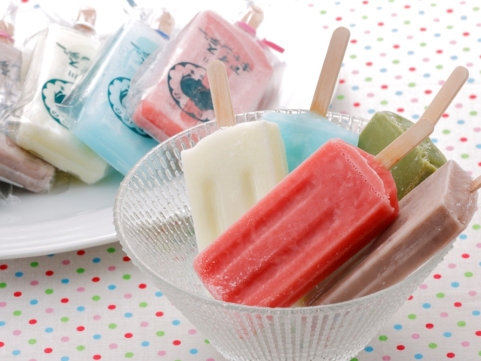 福岡「椛島氷菓」カバ印のアイスキャンデー10本セット