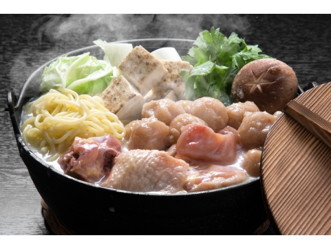 大分「絆屋」おおいた冠地どり鶏白湯鍋セット